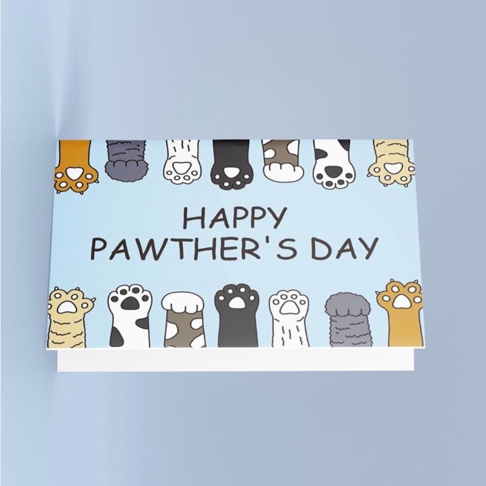 Happy Pawther's Day Card